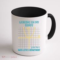 Mathletics Working On My Quads Algebra Math Teacher Coffee Mug thumb 1