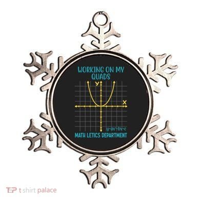 Mathletics Working On My Quads Algebra Math Teacher Ornament