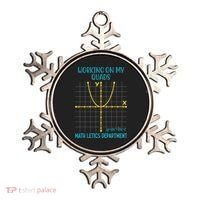 Mathletics Working On My Quads Algebra Math Teacher Ornament thumb 0