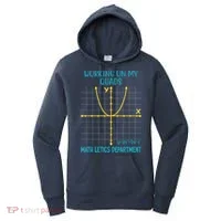 Mathletics Working On My Quads Algebra Math Teacher Women's Hoodie thumb 0