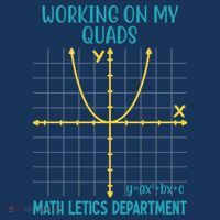 Mathletics Working On My Quads Algebra Math Teacher Toddler T-Shirt thumb 4