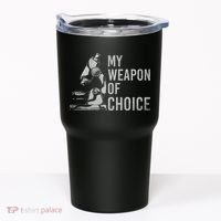 My Weapon Of Choice Funny Tech Medical Laboratory Scientist Tumbler thumb 0