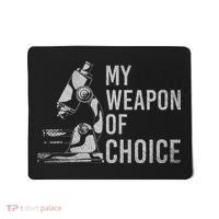 My Weapon Of Choice Funny Tech Medical Laboratory Scientist Mousepad thumb 0