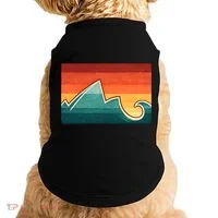 Mountain Wave Ocean Sunset Doggie Tank thumb 0