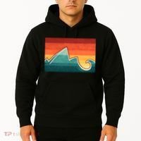 Mountain Wave Ocean Sunset Hoodie thumb 2