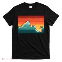 Mountain Wave Ocean Sunset T-Shirt thumb 0