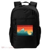 Mountain Wave Ocean Sunset Backpack thumb 0
