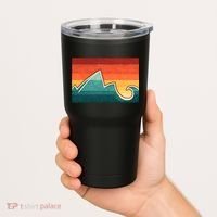 Mountain Wave Ocean Sunset Tumbler thumb 2