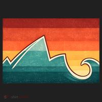 Mountain Wave Ocean Sunset Hat thumb 2