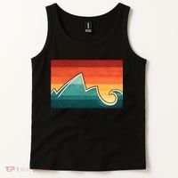 Mountain Wave Ocean Sunset Tank Top thumb 2