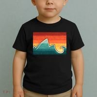 Mountain Wave Ocean Sunset Toddler T-Shirt thumb 2