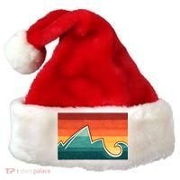 Mountain Wave Ocean Sunset Santa Hat thumb 0