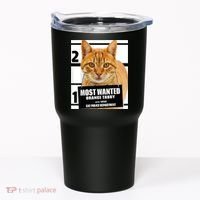 Most Wanted Orange Tabby Cat T Feline S Tumbler thumb 0