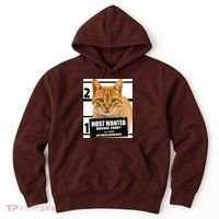 Most Wanted Orange Tabby Cat T Feline S Hoodie thumb 0