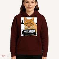 Most Wanted Orange Tabby Cat T Feline S Hoodie thumb 5