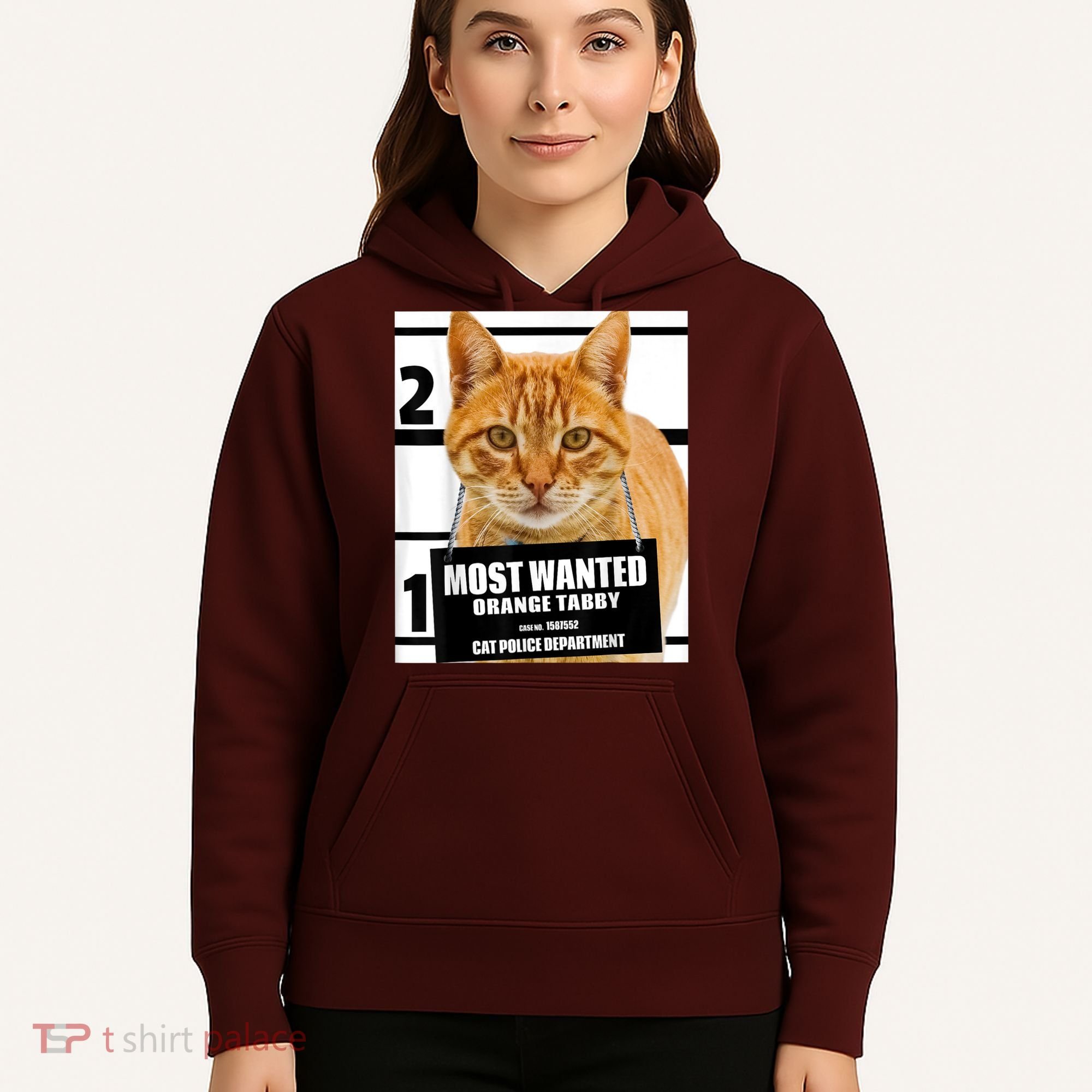 Most Wanted Orange Tabby Cat T Feline S Hoodie