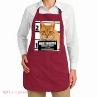Most Wanted Orange Tabby Cat T Feline S Apron thumb 2