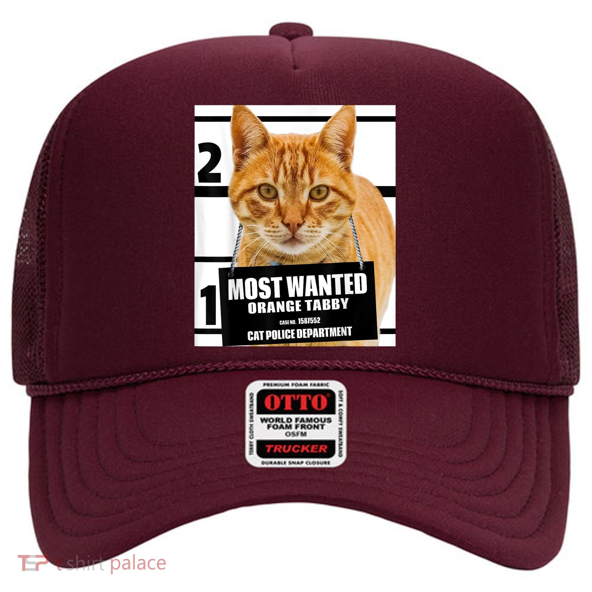 Most Wanted Orange Tabby Cat T Feline S Hat