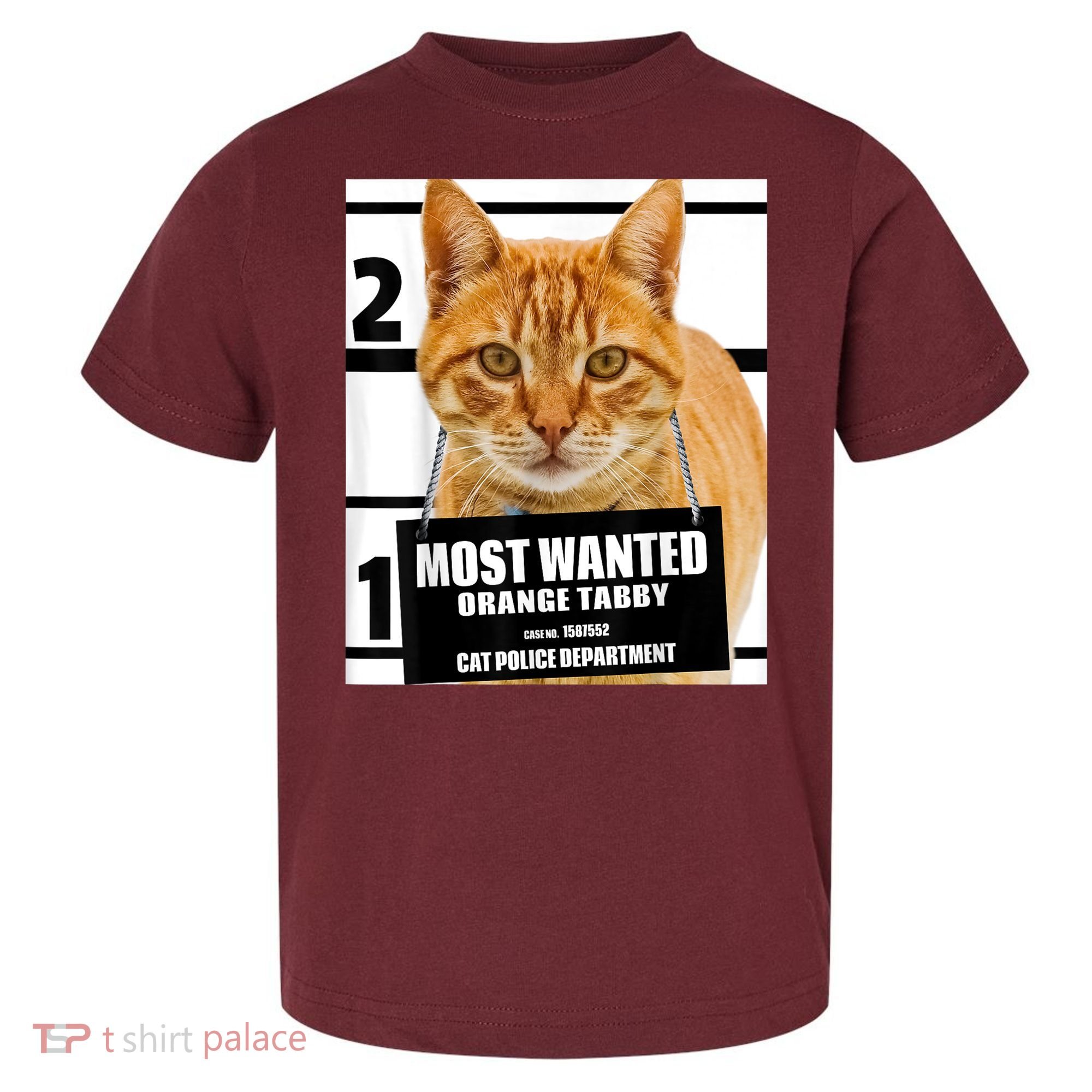 Most Wanted Orange Tabby Cat T Feline S Toddler T-Shirt