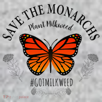 Monarch Whisperer Plant Milkweed Butterfly Save The Monarchs The Baniff Cuffed Pom Beanie thumb 2