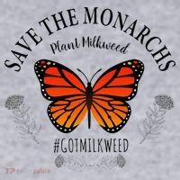 Monarch Whisperer Plant Milkweed Butterfly Save The Monarchs Women's Sweatshirt thumb 2