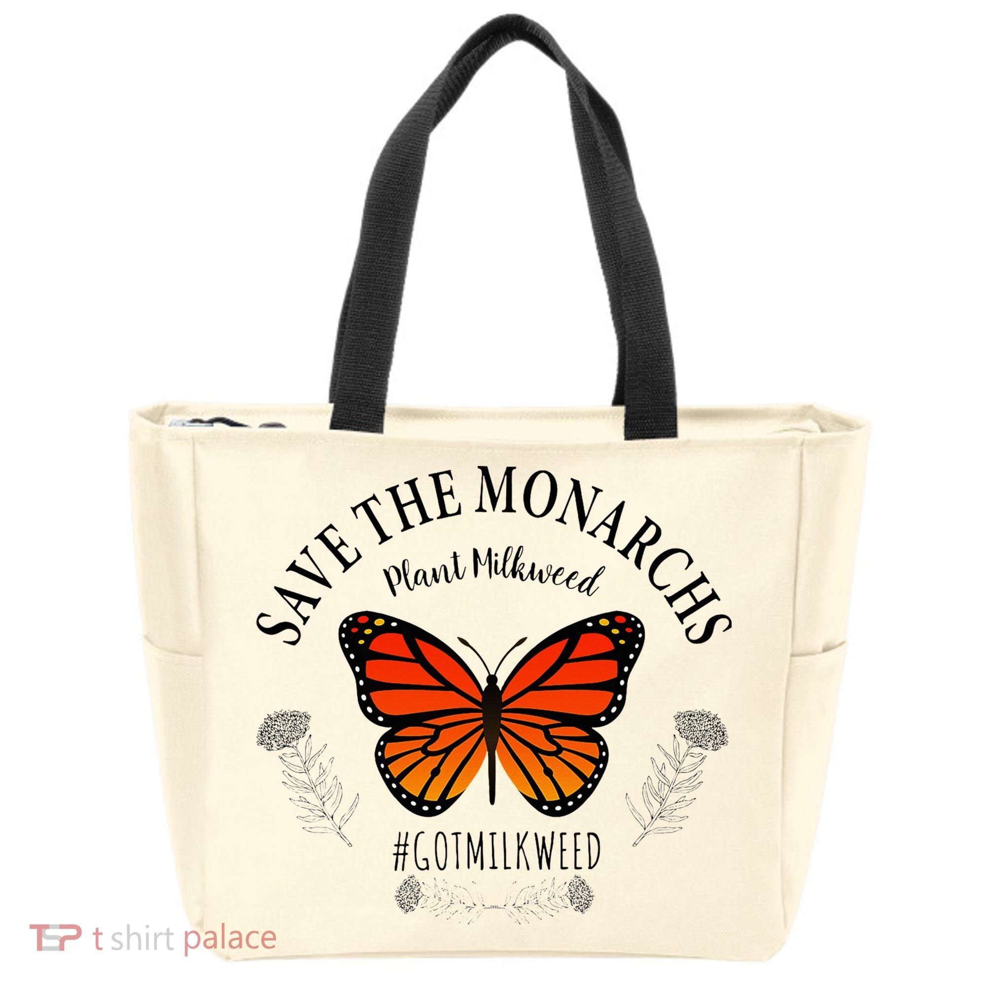 Monarch Whisperer Plant Milkweed Butterfly Save The Monarchs Tote Bag
