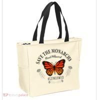 Monarch Whisperer Plant Milkweed Butterfly Save The Monarchs Tote Bag thumb 2