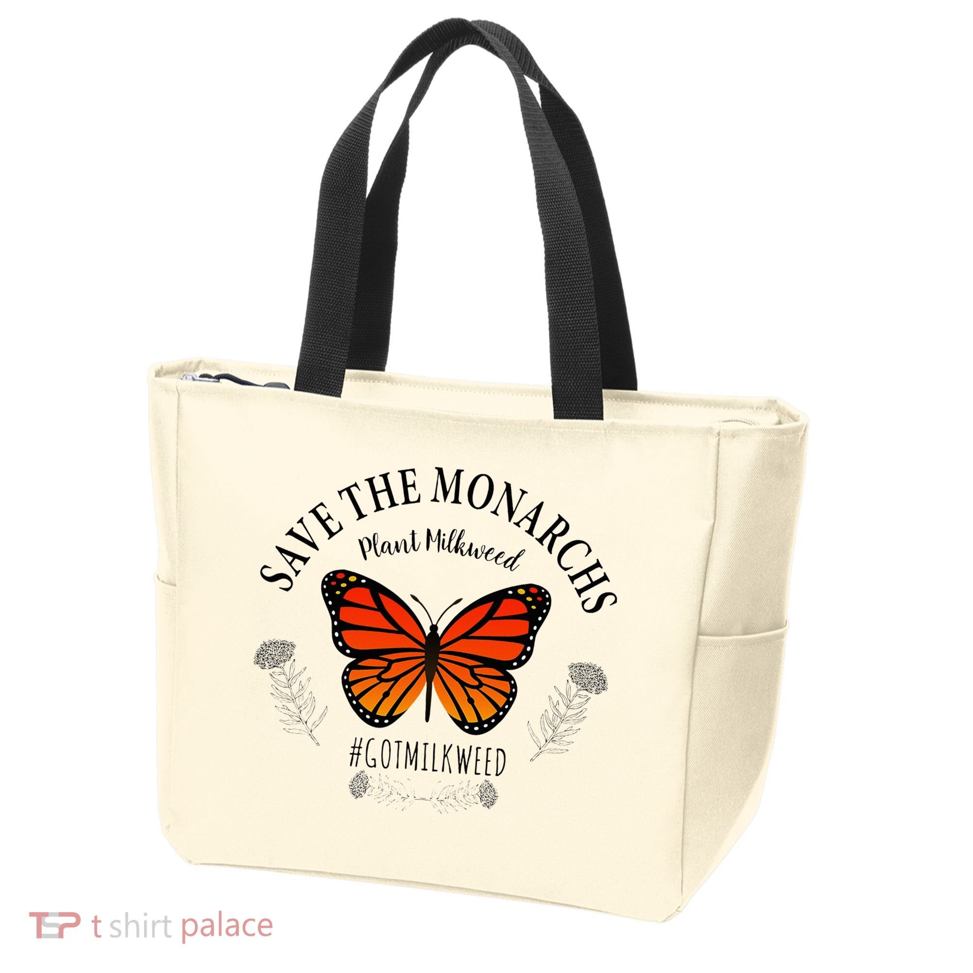 Monarch Whisperer Plant Milkweed Butterfly Save The Monarchs Tote Bag