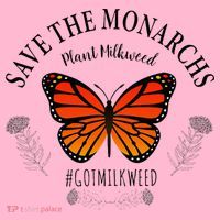 Monarch Whisperer Plant Milkweed Butterfly Save The Monarchs Coaster thumb 2
