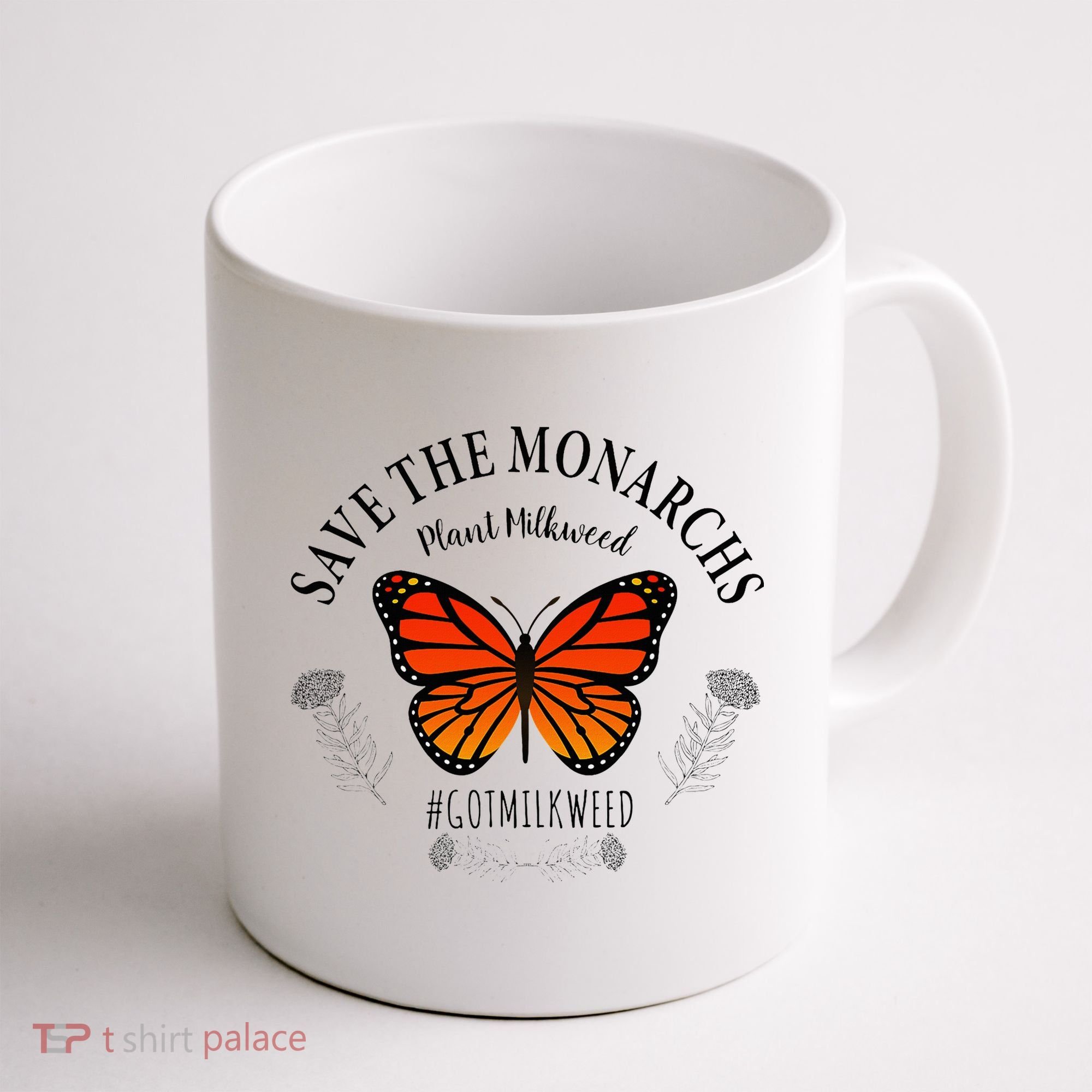 Monarch Whisperer Plant Milkweed Butterfly Save The Monarchs Coffee Mug