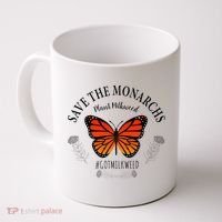 Monarch Whisperer Plant Milkweed Butterfly Save The Monarchs Coffee Mug thumb 0