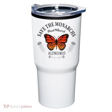 Monarch Whisperer Plant Milkweed Butterfly Save The Monarchs Tumbler