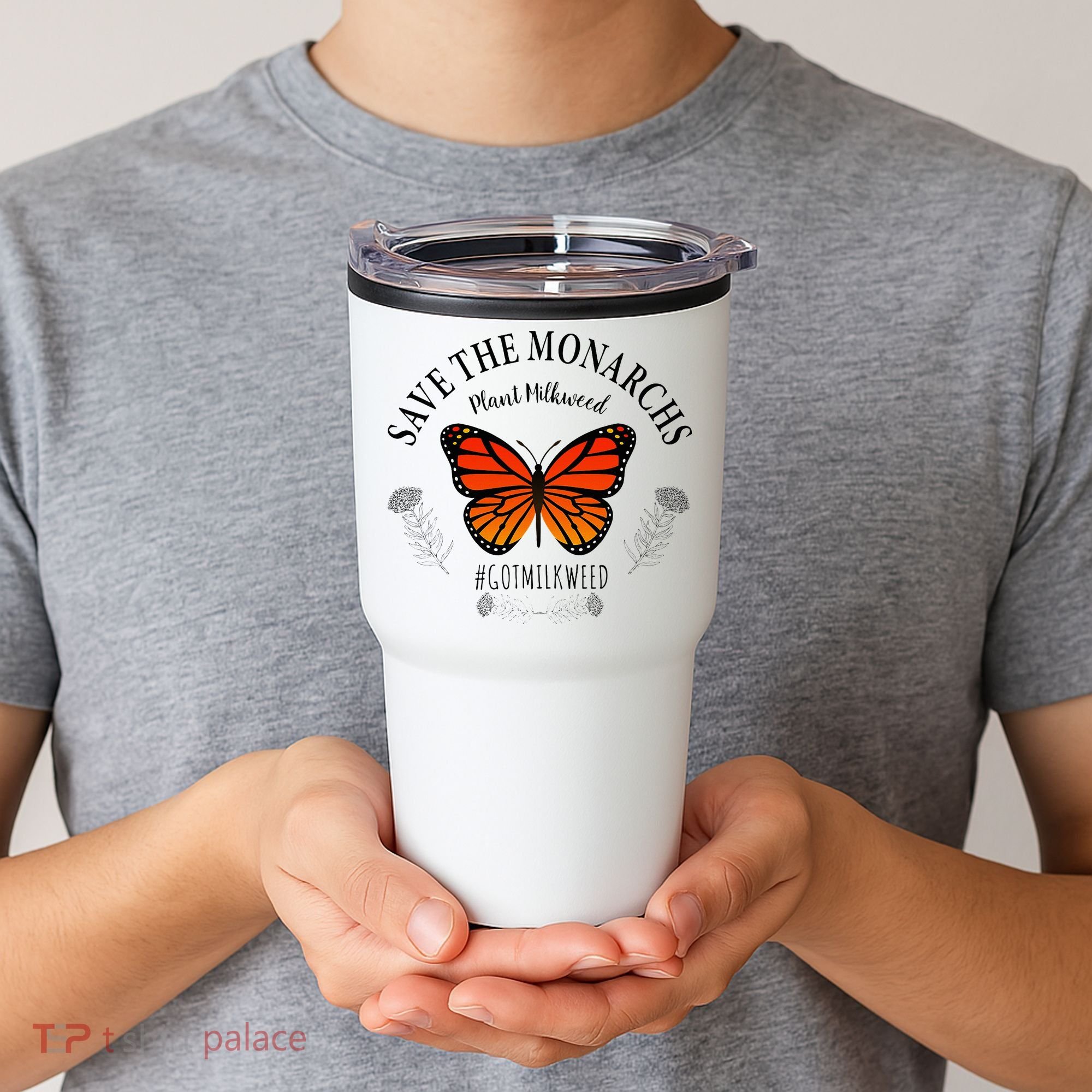 Monarch Whisperer Plant Milkweed Butterfly Save The Monarchs Tumbler