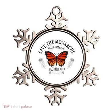 Monarch Whisperer Plant Milkweed Butterfly Save The Monarchs Ornament