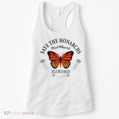 Monarch Whisperer Plant Milkweed Butterfly Save The Monarchs Women's Tank Top