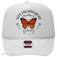 Monarch Whisperer Plant Milkweed Butterfly Save The Monarchs Hat thumb 0