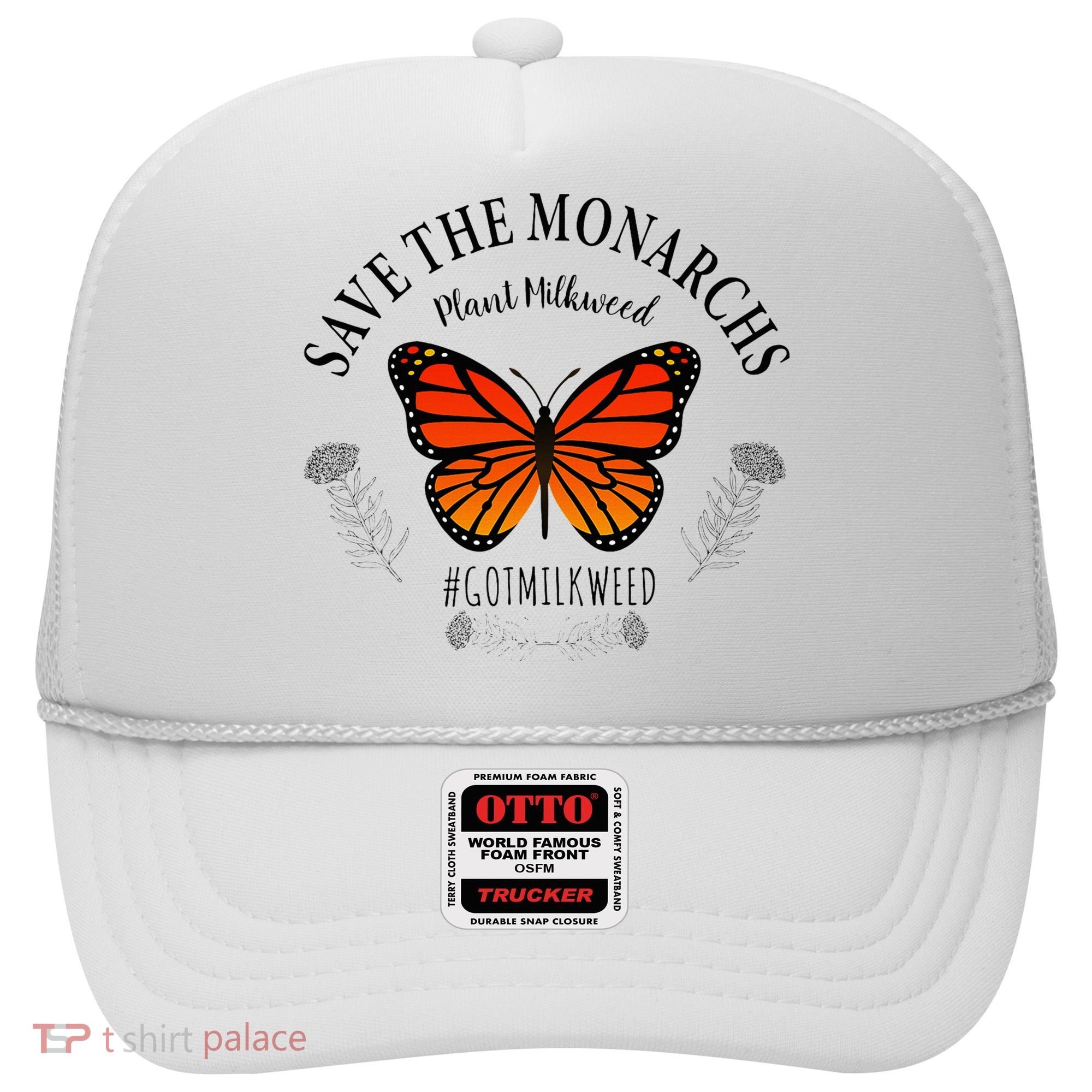 Monarch Whisperer Plant Milkweed Butterfly Save The Monarchs Hat