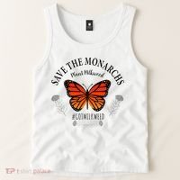 Monarch Whisperer Plant Milkweed Butterfly Save The Monarchs Tank Top thumb 2