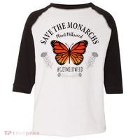 Monarch Whisperer Plant Milkweed Butterfly Save The Monarchs Toddler Fine Jersey T-Shirt thumb 0