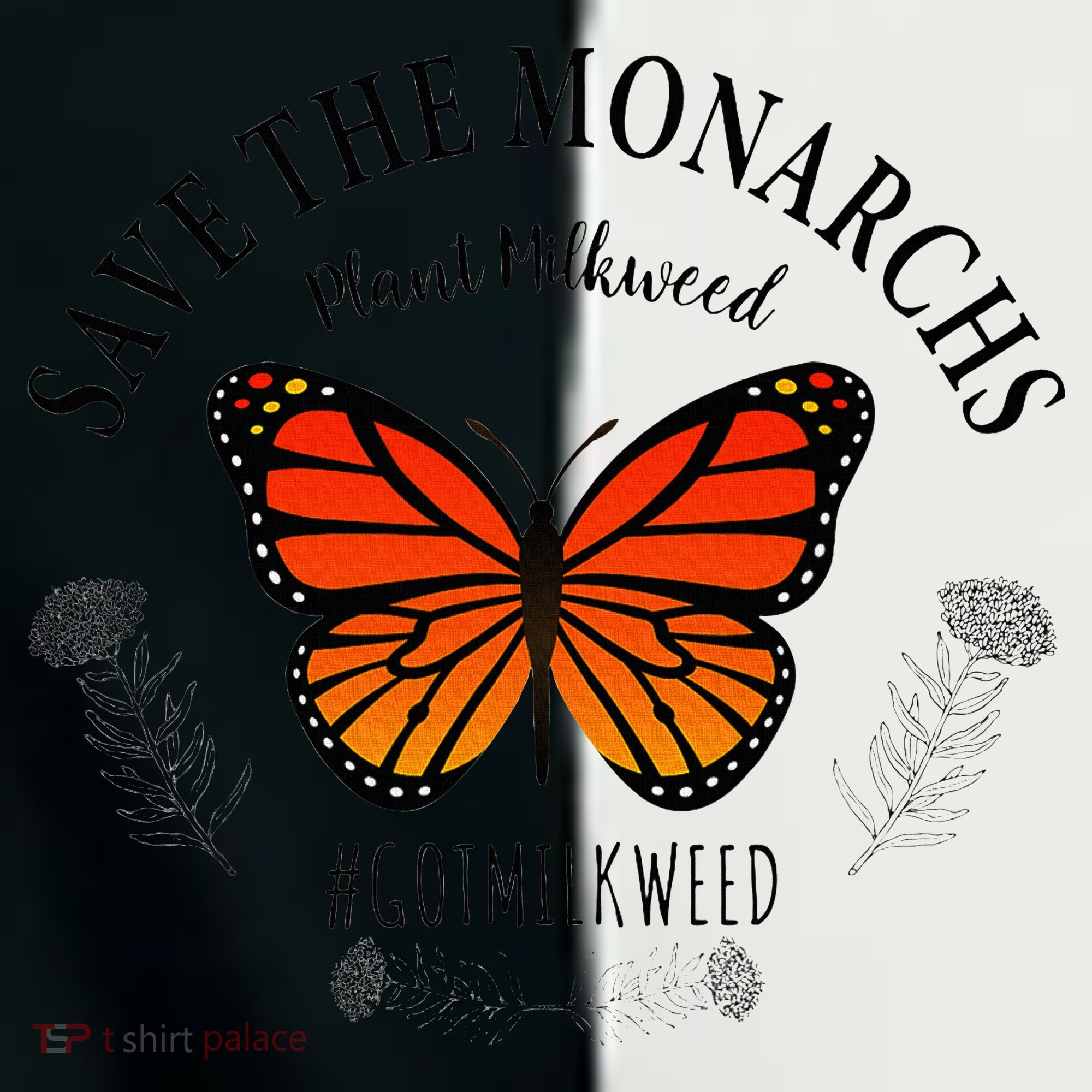 Monarch Whisperer Plant Milkweed Butterfly Save The Monarchs Toddler Fine Jersey T-Shirt