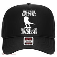 Mess With Papasaurus And Youll Get Jurasskicked Funny Dad Gift Hat thumb 0