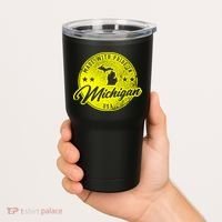 Made With Pride In Michigan USA Retro Tumbler thumb 2
