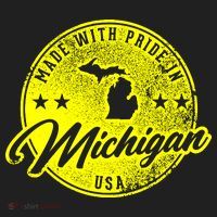Made With Pride In Michigan USA Retro Tumbler thumb 3