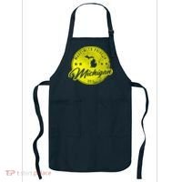 Made With Pride In Michigan USA Retro Apron thumb 0