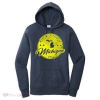 Made With Pride In Michigan USA Retro Women's Hoodie thumb 0