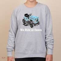 Mens We Ride At Dawn | Father's Day | Dad Gift | Grandfather Women's Sweatshirt thumb 0