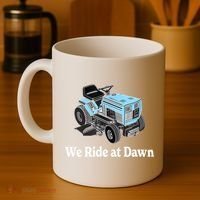 Mens We Ride At Dawn | Father's Day | Dad Gift | Grandfather Coffee Mug thumb 4