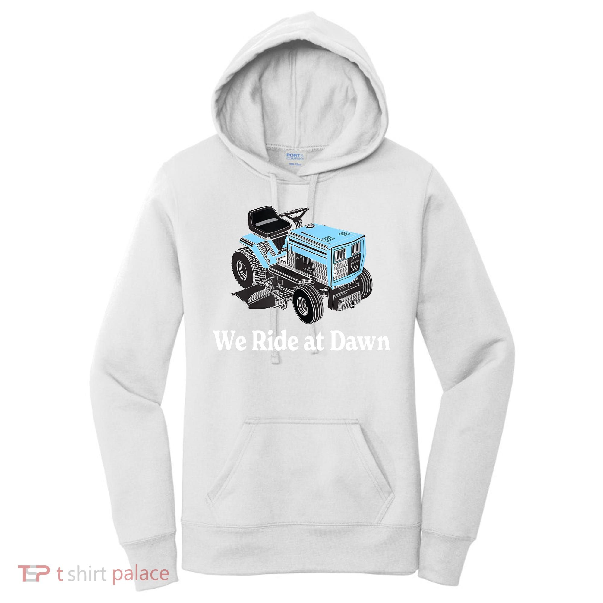 Mens We Ride At Dawn | Father's Day | Dad Gift | Grandfather Women's Hoodie