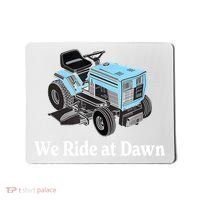 Mens We Ride At Dawn | Father's Day | Dad Gift | Grandfather Mousepad thumb 0