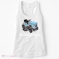 Mens We Ride At Dawn | Father's Day | Dad Gift | Grandfather Women's Tank Top thumb 0
